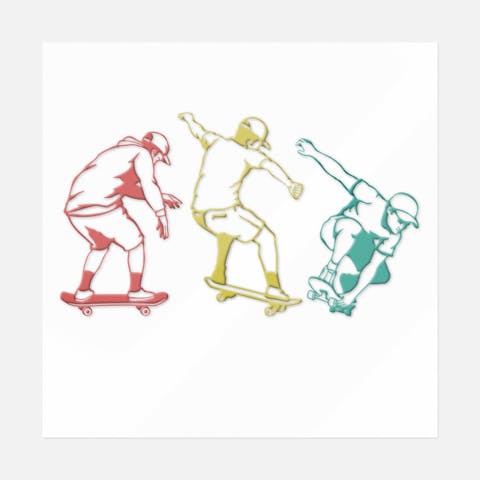 Skateboarding Is Cool - Ninja Transfers