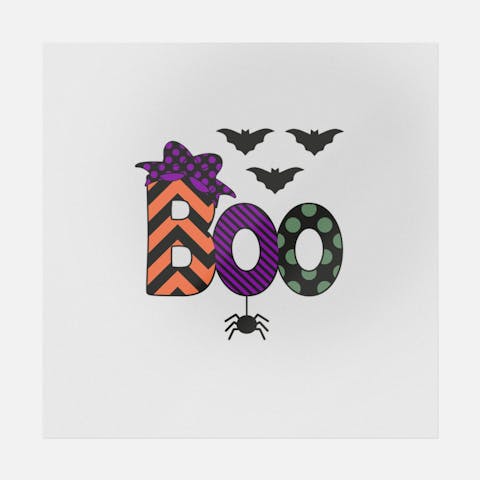 Spider Boo - Ninja Transfers