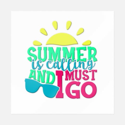 Summer Is Calling And I Must Go - Ninja Transfers