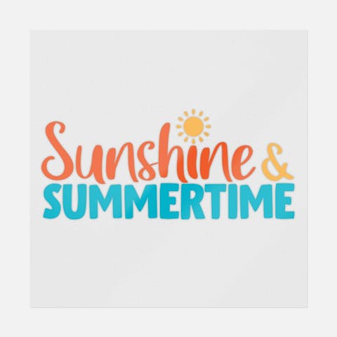 Sunshine & Summertime - Ninja Transfers