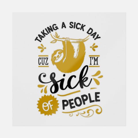 Taking A Sick Day Cuz I'm Sick People - Ninja Transfers