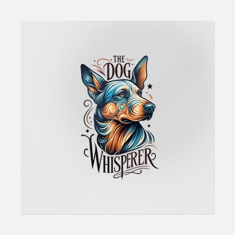 The Dog Whisperer Tattoo Art - Ninja Transfers