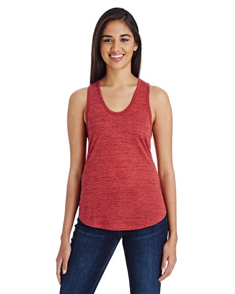 Threadfast Apparel 204LT Ladies' Blizzard Jersey Racer Tank - Ninja Transfers