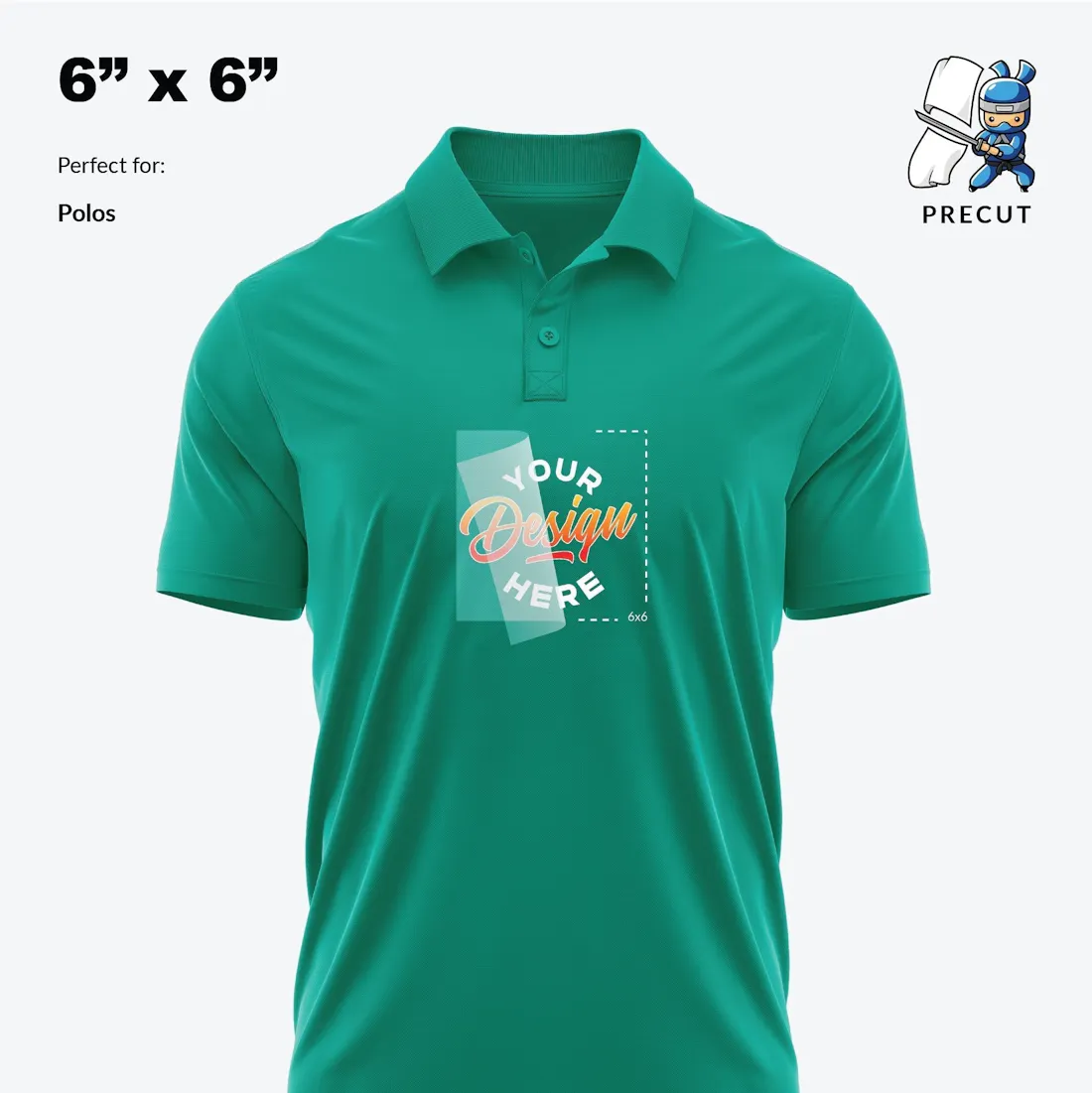Transfers for Polos - Ninja Transfers