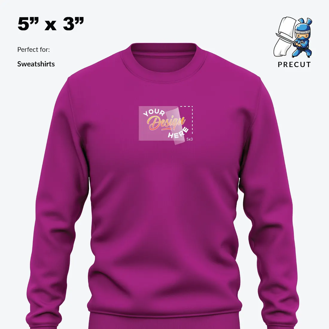 Transfers for Sweatshirts - Ninja Transfers