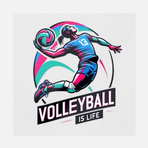 Volleyball Is Life - Ninja Transfers