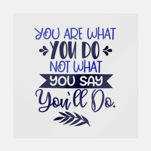 You Are What You Do - Ninja Transfers