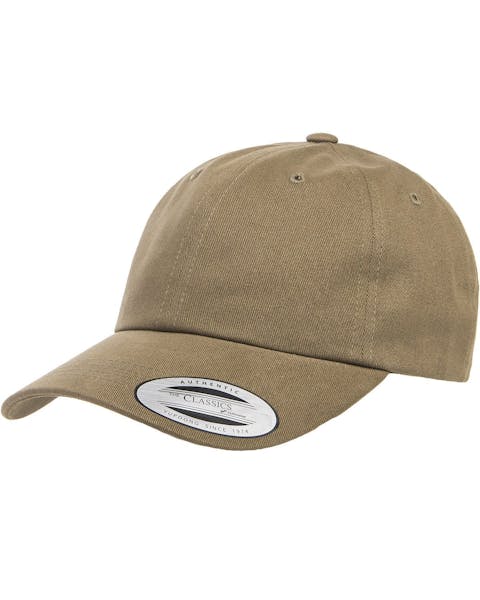 Yupoong 6245PT Adult Peached Cotton Twill Dad Cap - Ninja Transfers