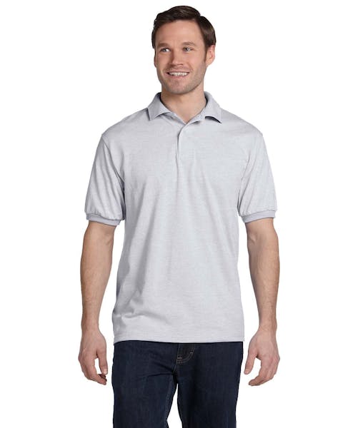 Hanes 054 Adulto 50/50 EcoSmart Jersey Polo de Punto