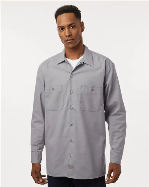 Dickies L535 Men's Industrial Long Sleeve Work Shirt