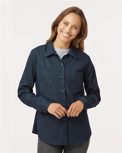 Dickies L5350 Women's Long Sleeve Industrial Work Shirt