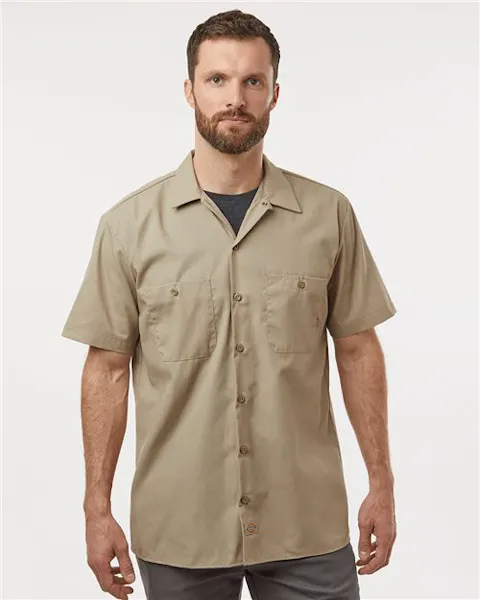 Dickies S535 Men's Industrial Short Sleeve Work Shirt