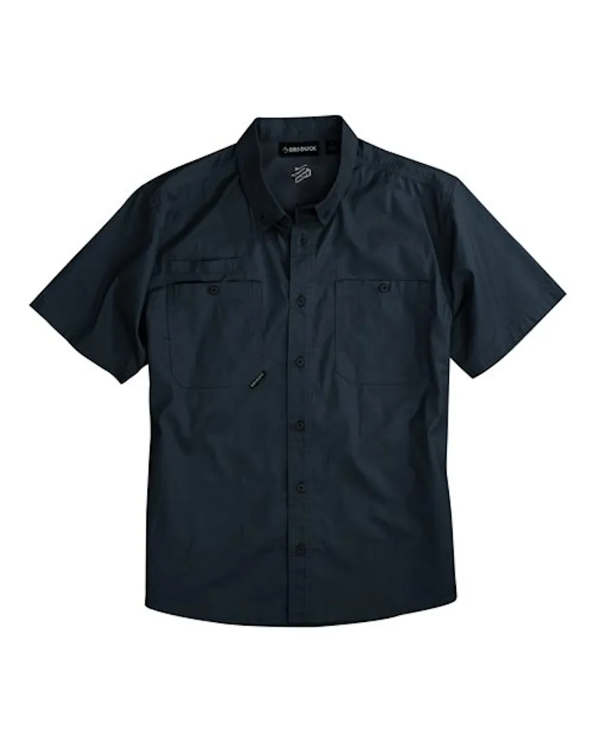 DRI DUCK 4451 Men's Craftsman Woven Short Sleeve Shirt