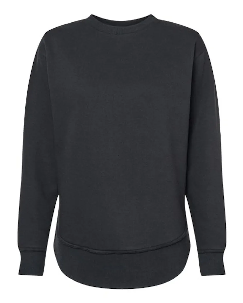 LAT 3525 Women's Weekend Fleece Crewneck Sweatshirt