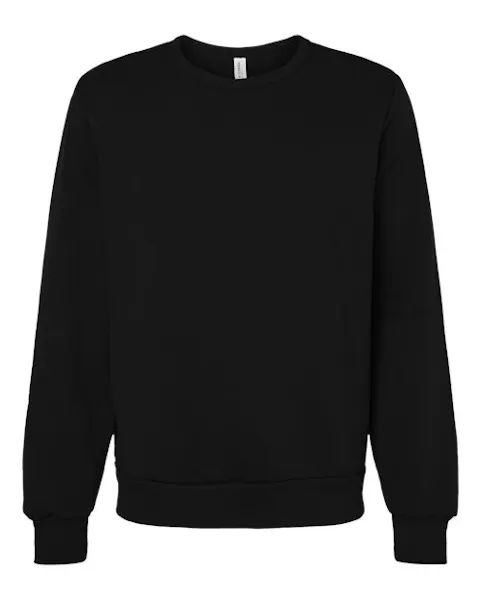 BELLA + CANVAS 3911 Unisex Sponge Fleece Classic Crewneck Sweatshirt