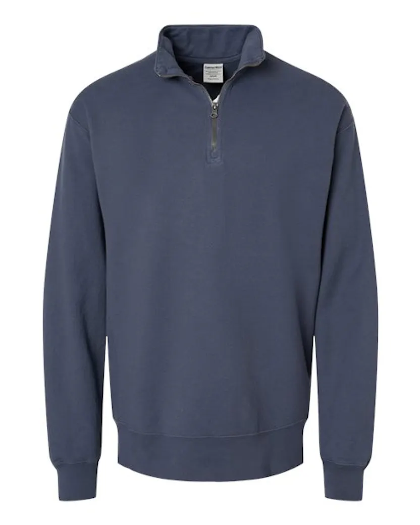 ComfortWash by Hanes GDH425 Unisex Garment-Dyed Quarter-Zip Sweatshirt