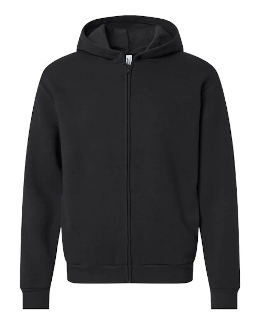 American Apparel RF497 Unisex ReFlex Fleece Full-Zip Hoodie Sweatshirt