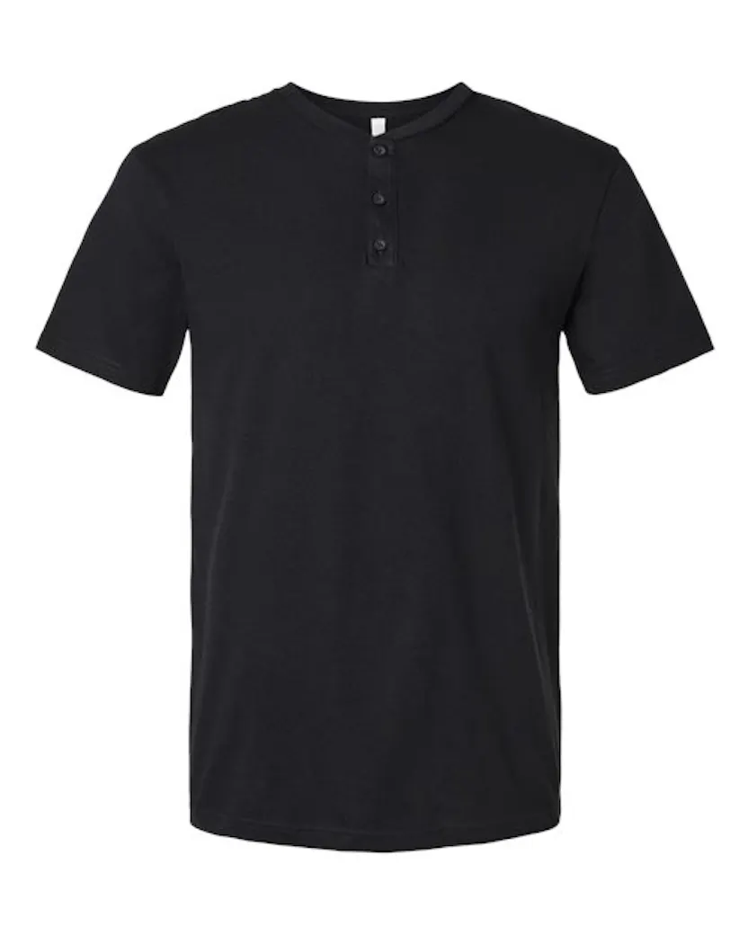 American Apparel 2004CVC Unisex CVC Henley Tee