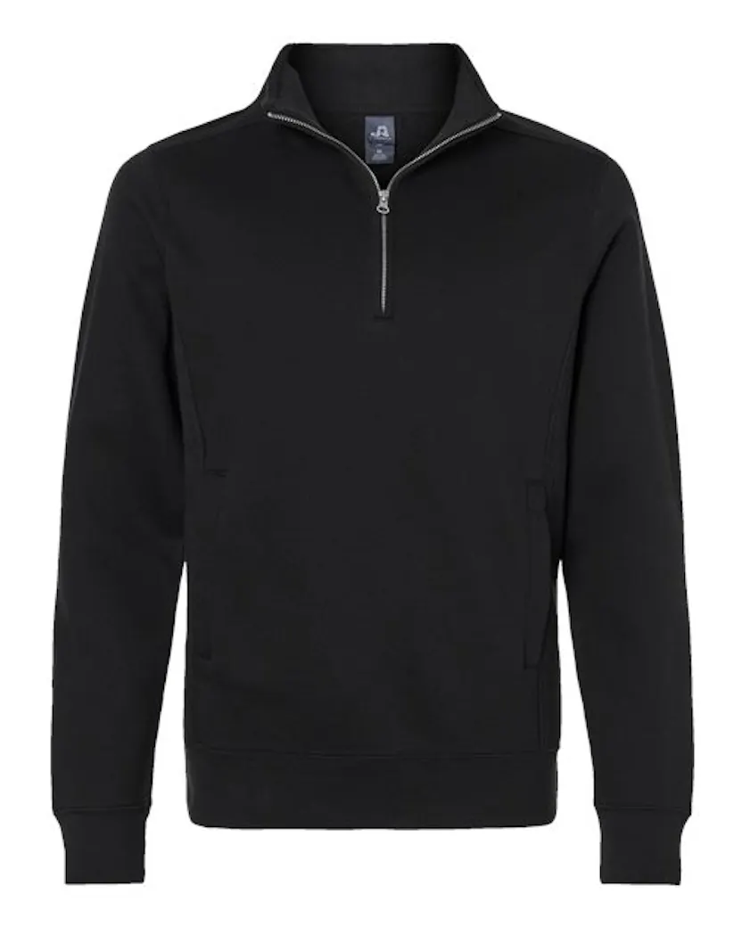 J. America 8717 Unisex Heavyweight Fleece Quarter-Zip Sweatshirt