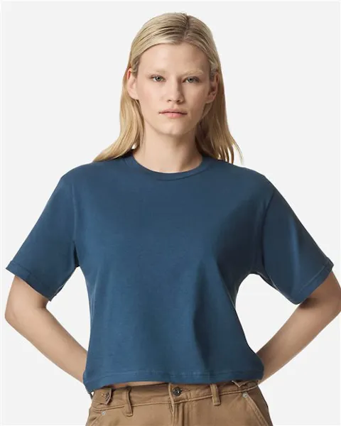 American Apparel 102 Women's Fine Jersey Boxy Tee