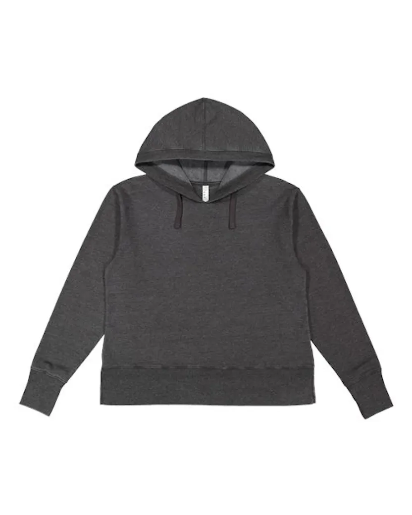 LAT 3536 Women's Vintage Wash Hoodie Sweatshirt