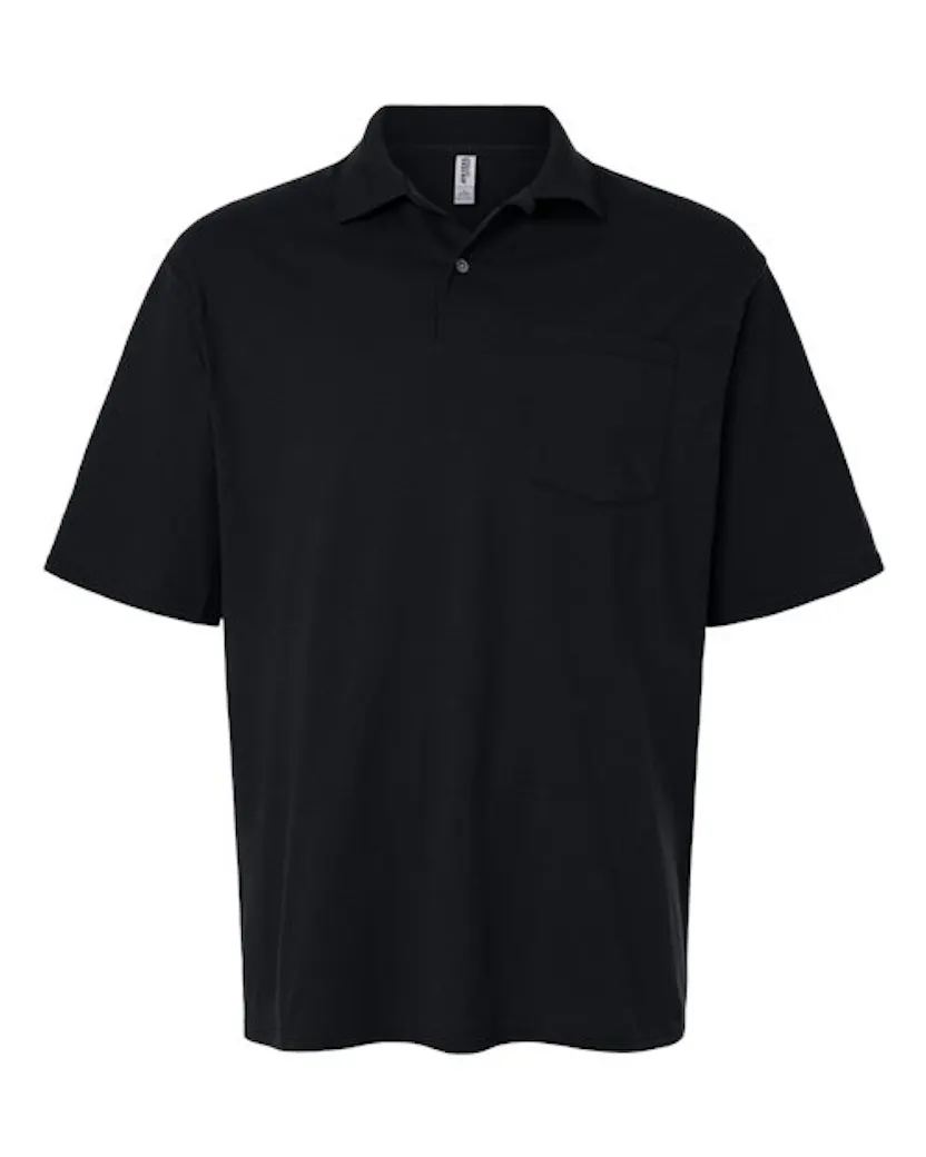 JERZEES 436MP Men's Dri-Power Polo with Pocket