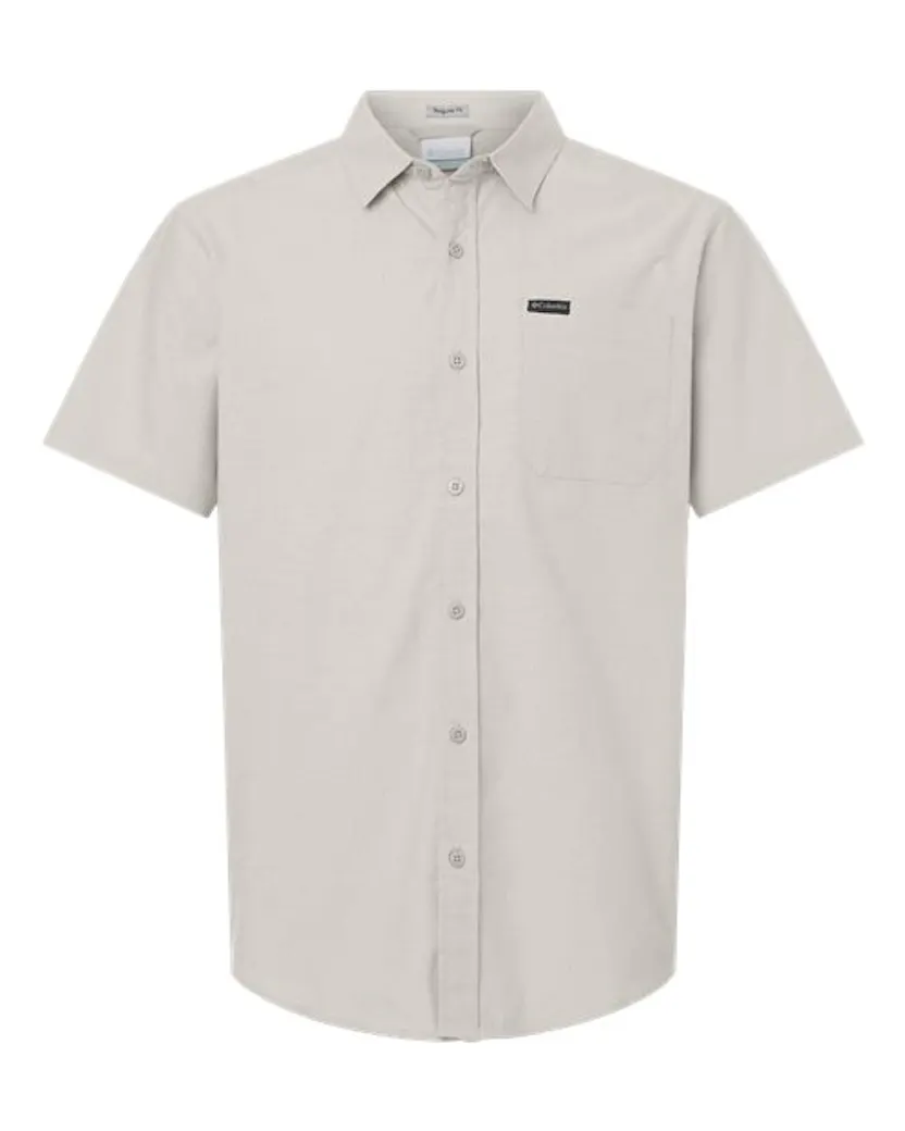 Columbia 199080 Men's Rapid Rivers Novelty Short Sleeve Shirt