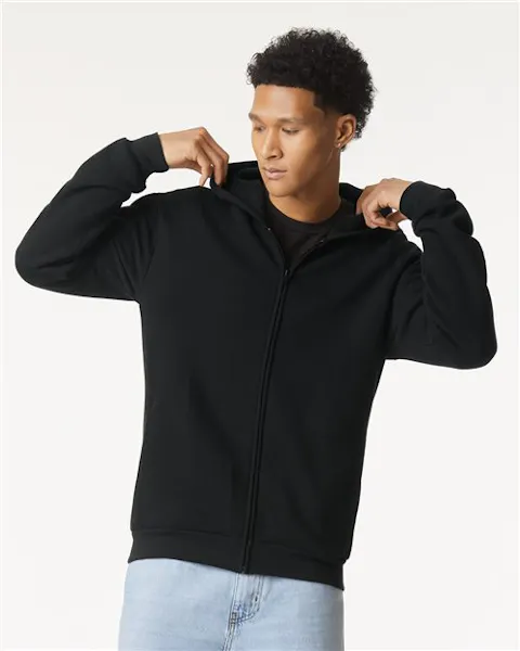 American Apparel RF497 Unisex ReFlex Fleece Full-Zip Hoodie Sweatshirt
