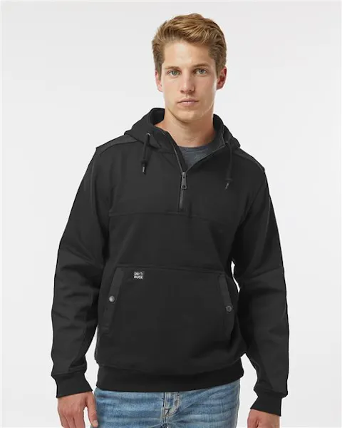 DRI DUCK 7349 Men's Mission Quarter-Zip Hooded Pullover