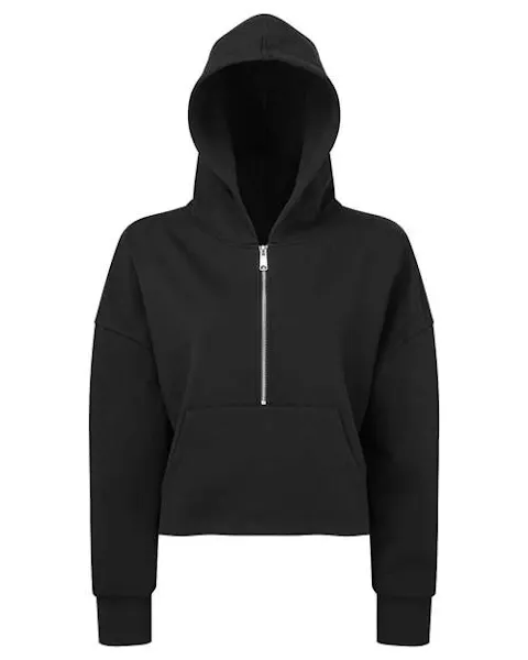 TriDri TD077 Women's Alice Half-Zip Hooded Sweatshirt