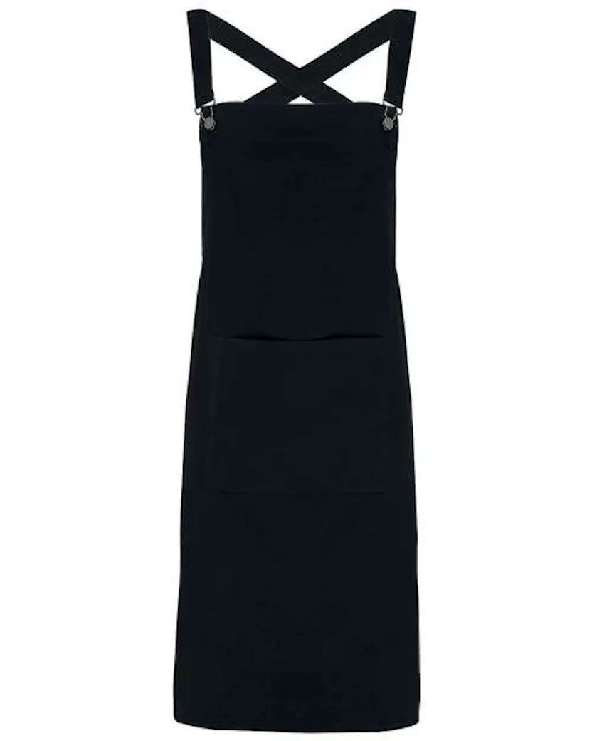Artisan Collection by Reprime RP129 Cross Back Barista Bib Apron