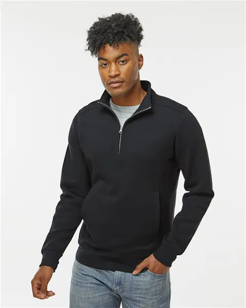 J. America 8717 Unisex Heavyweight Fleece Quarter-Zip Sweatshirt