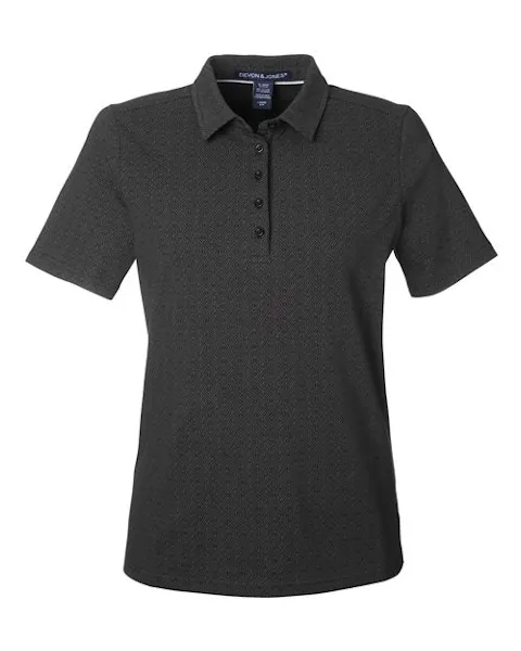 Devon & Jones DG101W Women's Crownlux Performance Geo Polo