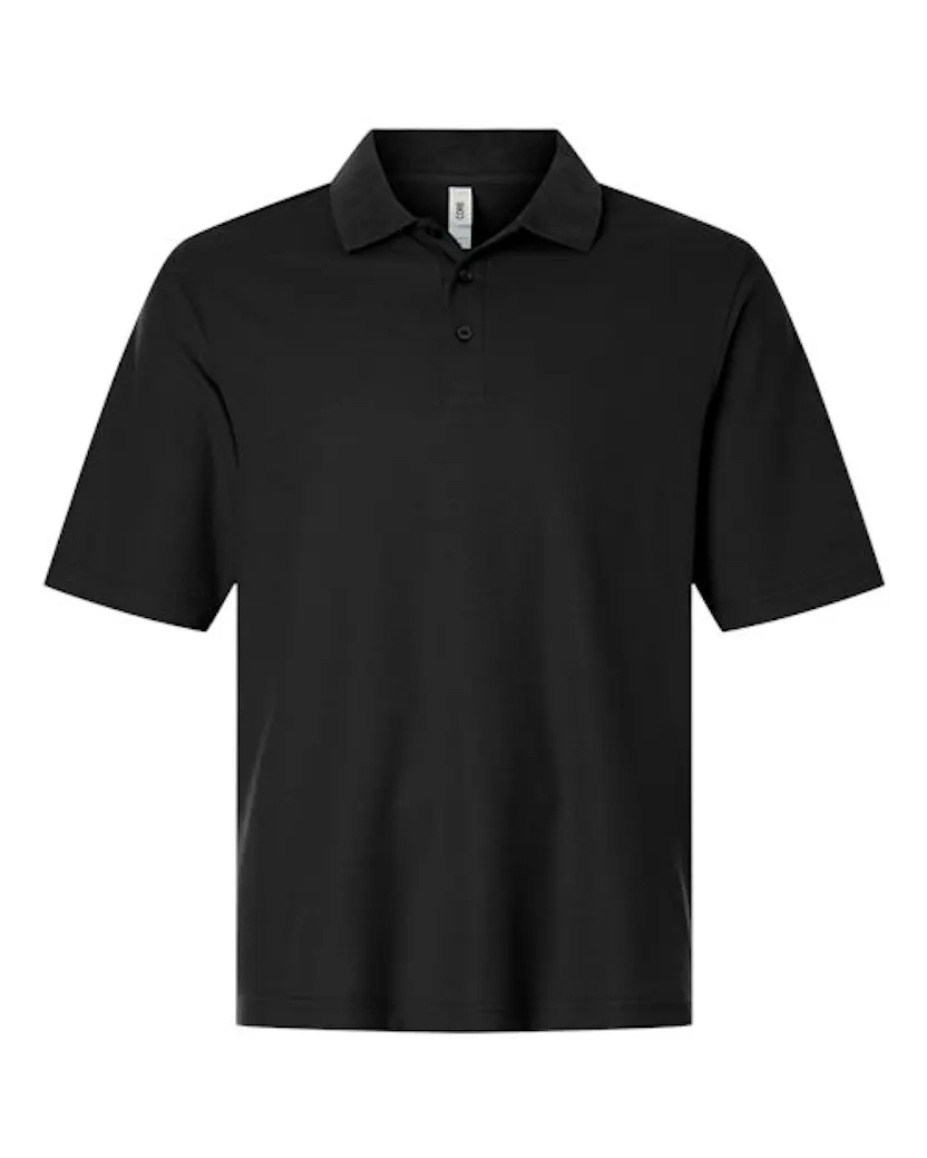 CORE365 CE106T Men's Tall Resolve CVC Performance Pique Polo