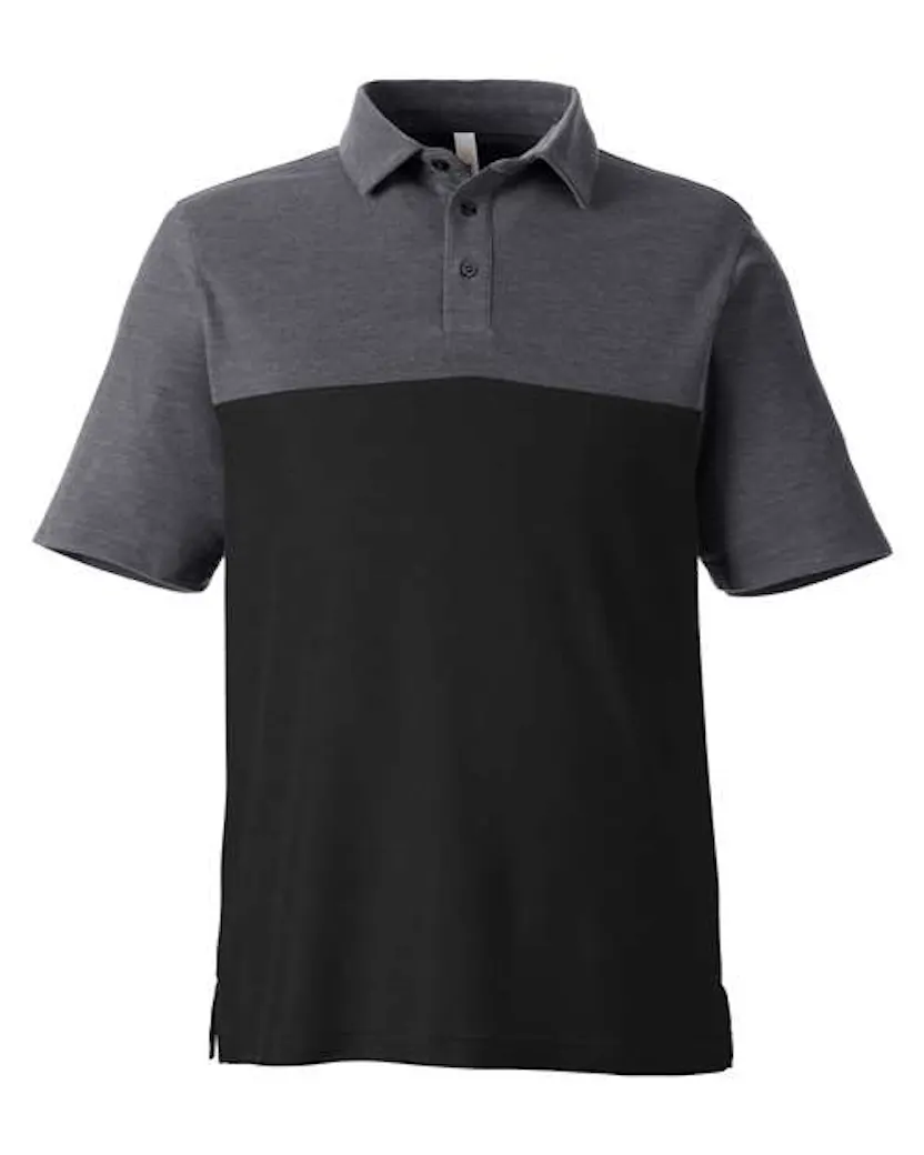 CORE365 CE112C Men's Fusion ChromaSoft Colorblock Polo