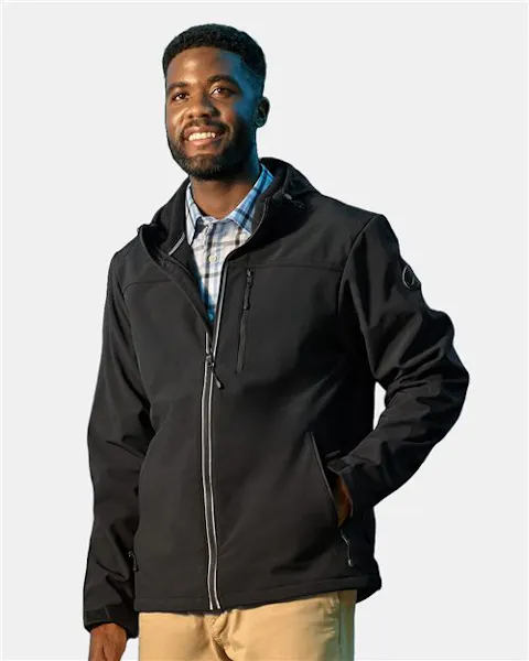 Nautica N17789 Men's Wavestorm Hooded Soft Shell Jacket
