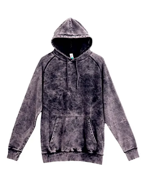 Lane Seven LST004 Unisex Vintage Raglan Hooded Sweatshirt