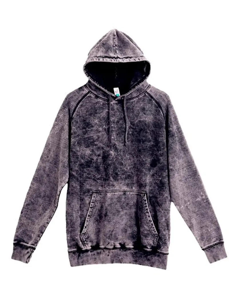 Lane Seven LST004 Unisex Vintage Raglan Hooded Sweatshirt