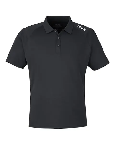 HUK H12L005 Men's LoPro Solid Performance Polo