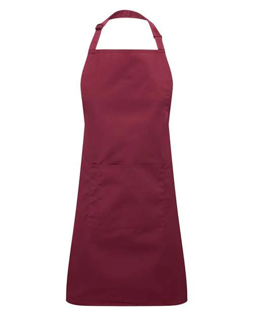 Artisan Collection by Reprime RP154 Recycled Pocket Bib Apron