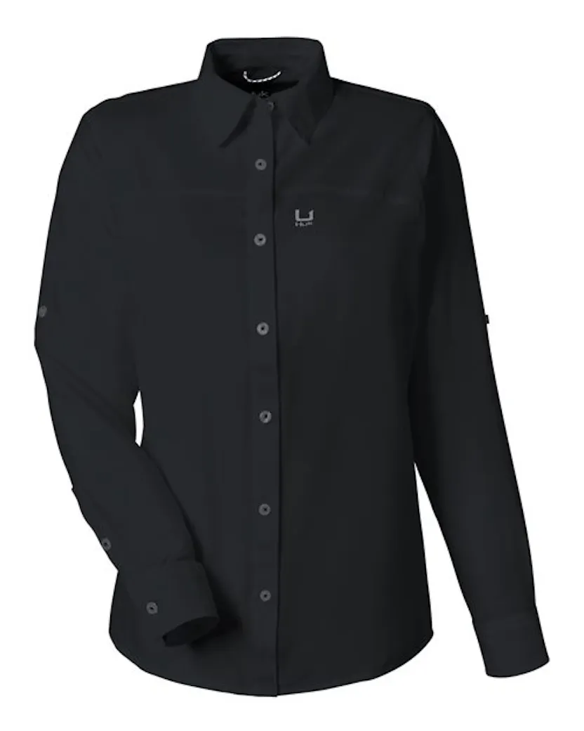 HUK H615006 Women's Tide Point Long Sleeve Shirt