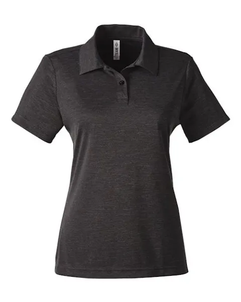 Team 365 TT51HW Women's Zone Sonic Heather Performance Polo