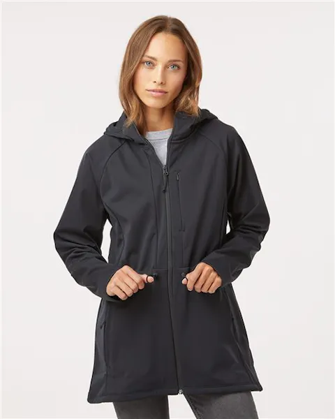 Columbia 208499 Women's Flora Park II Soft Shell Long Length Jacket