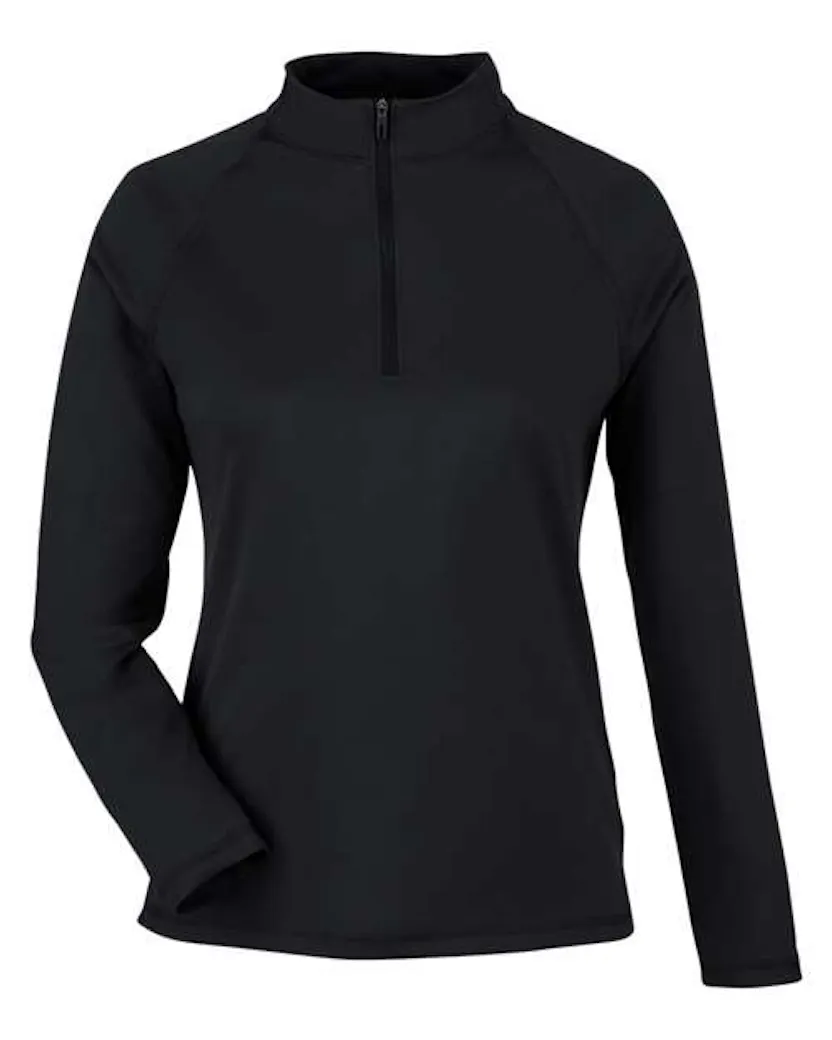 North End NE410W Women's Revive Coolcore Quarter-Zip Pullover