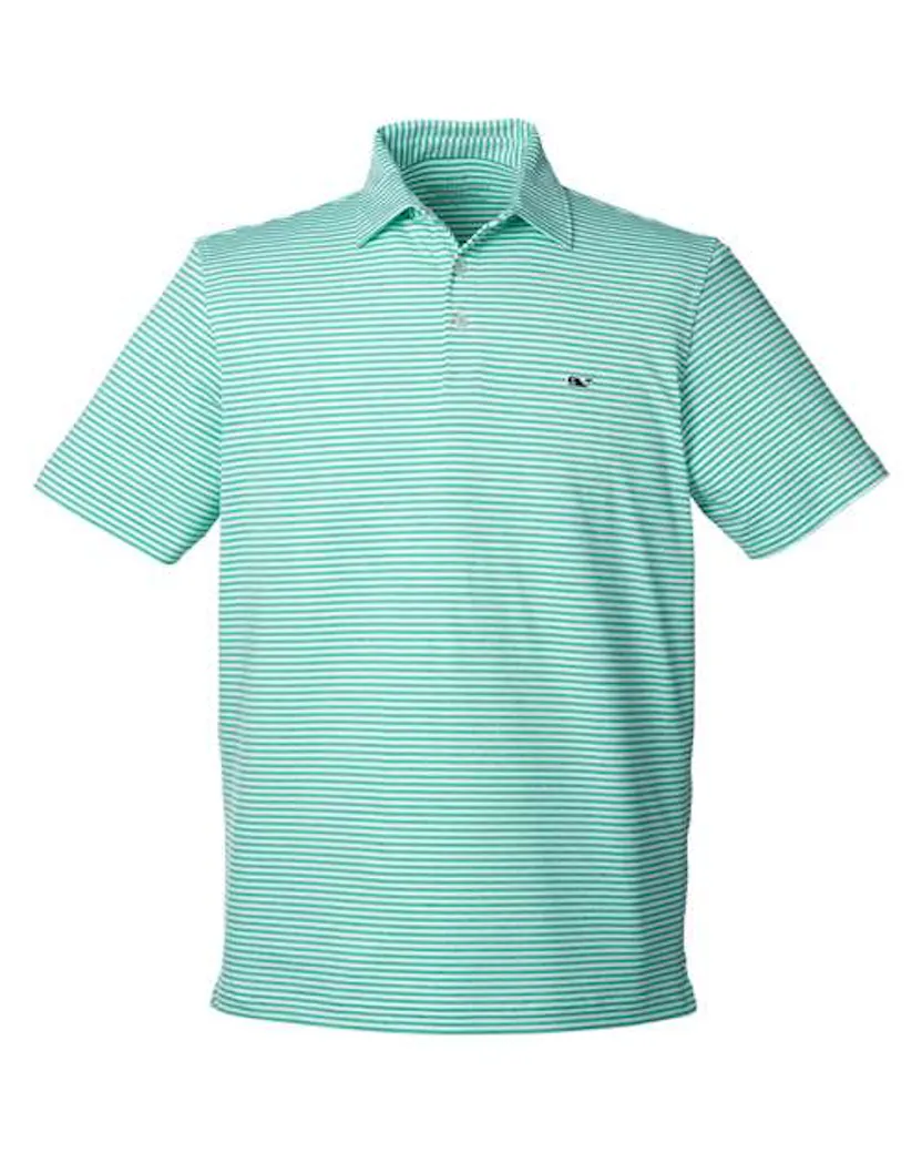 vineyard vines G011145 Men's Heathered Winstead Sankaty Polo