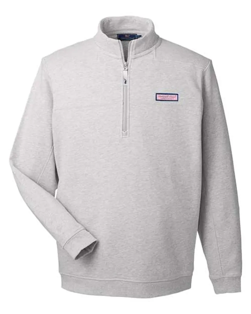vineyard vines K002712 Men's Collegiate Shep Quarter-Zip Sweatshirt