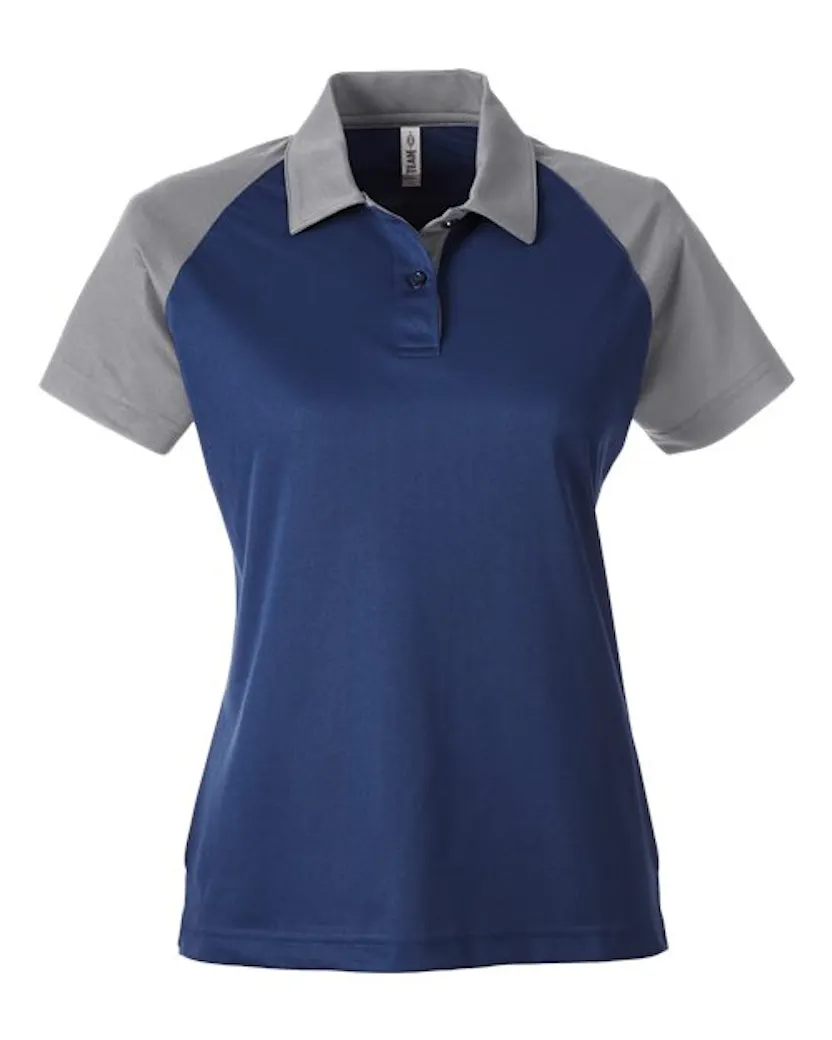 Team 365 TT21CW Women's Command Snag-Protection Colorblock Polo