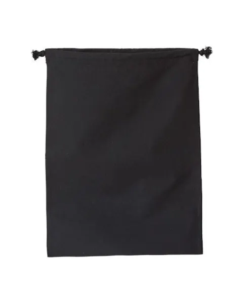 OAD OAD119R Double Cinch Recycled Canvas Shoe and Accessory Bag