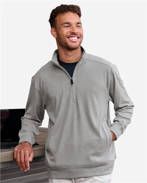 J. America 8760 Unisex Element Fleece Quarter-Zip Sweatshirt
