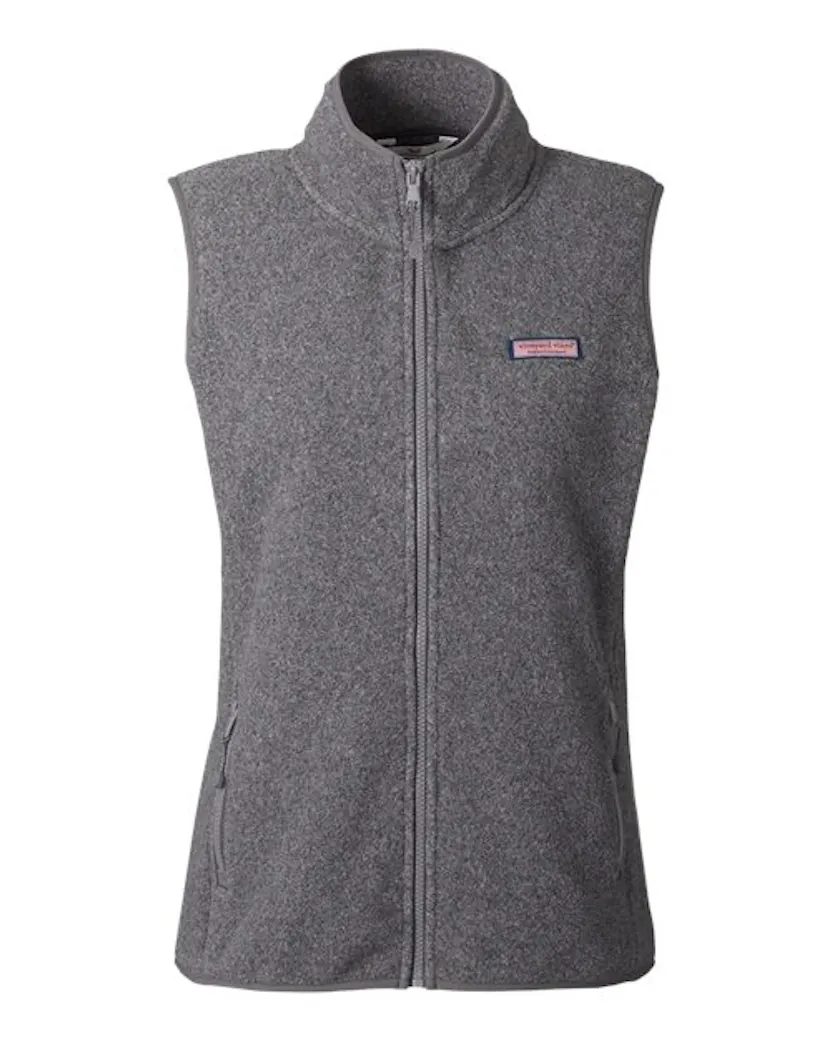 vineyard vines O001412 Women's Harbor Fleece Vest